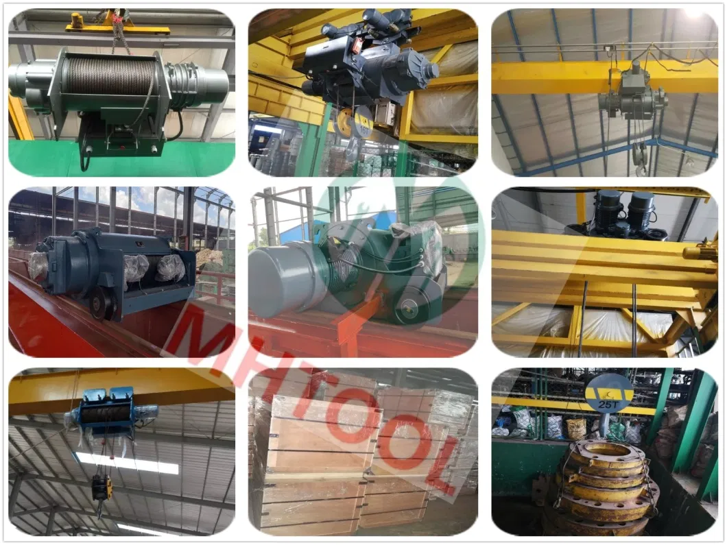 1000kg Electric Wire Rope Hoist 3D Mode Crane Hoist Lifting